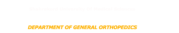 Department of General Orthopedic