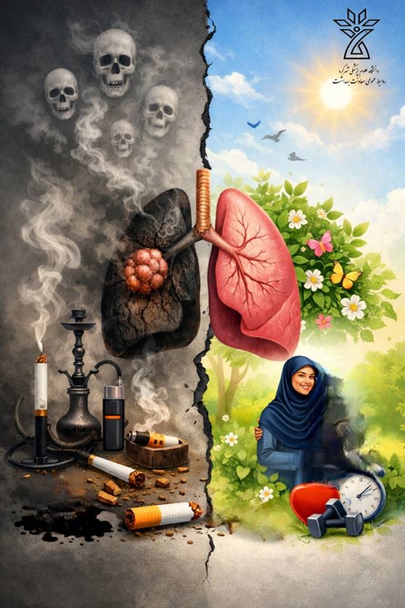 ۹۰ درصد مبتلایان به سرطان ریه سابقه مصرف دخانیات داشته‌اند