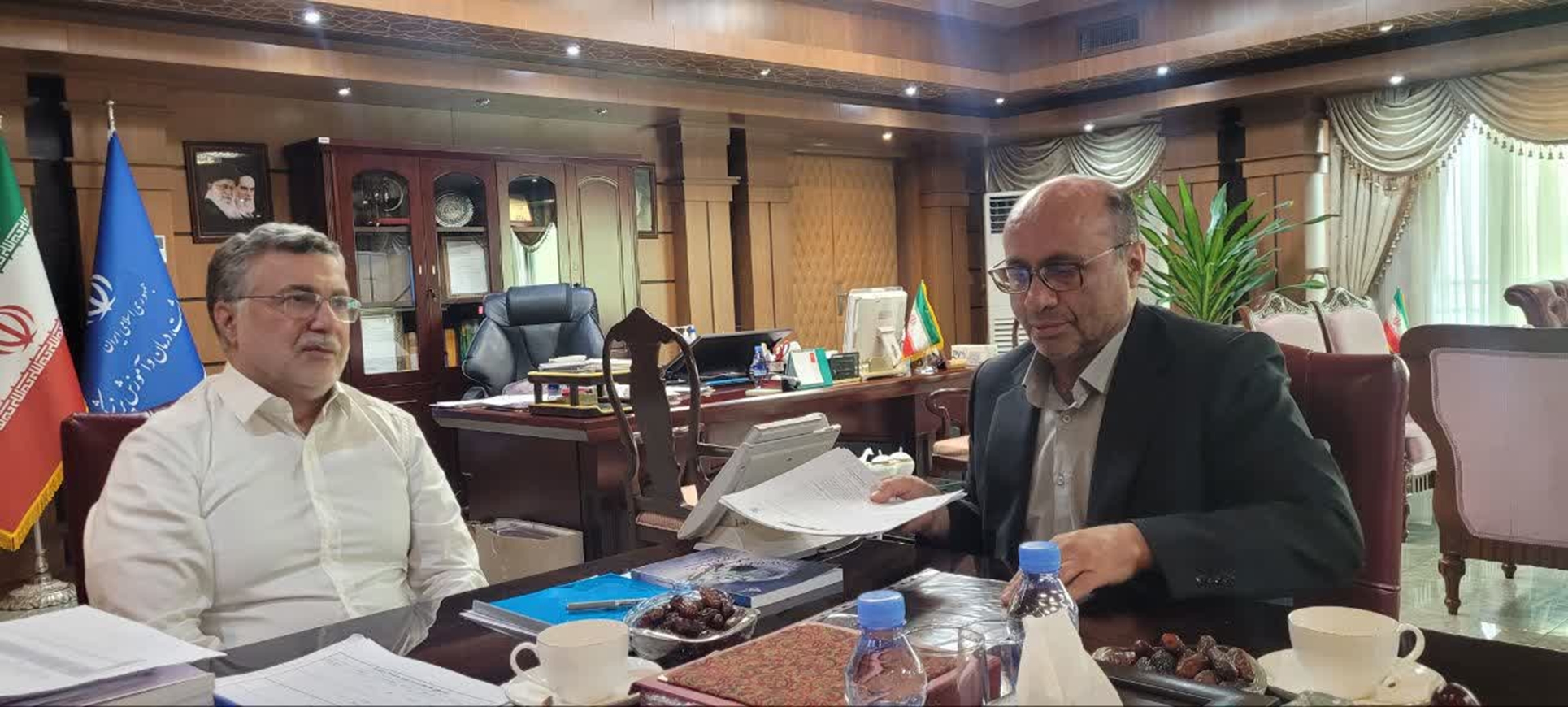 دیدار رئیس دانشگاه علوم پزشکی شهرکرد با مقام عالی وزارت بهداشت