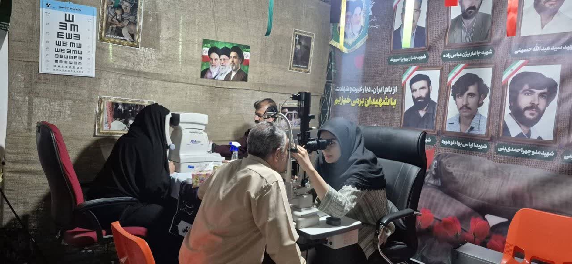 ارائه بیش از 250 خدمت رایگان پزشکی و تخصصی همزمان با دومین کنگره ملی شهدا